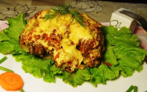 ЦЫПЛЕНОК С СЫРОМ