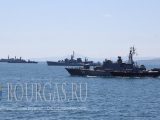 учения ВМФ Болгарии - Бриз-2016