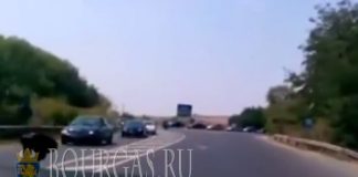 8 августа 2016 года, Болгария, Бургас, пробки на дорогах области