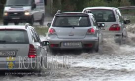 Варна утонула после сильного ливня