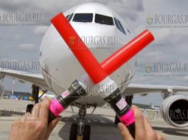 отменяет чартерные рейсы в Бургас