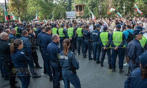 полицейские Болгарии, болгарские полицейские - протестуют