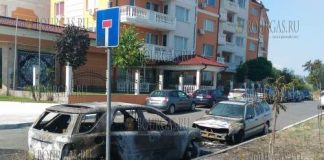 Сильный взрыв на Солнечном Берегу