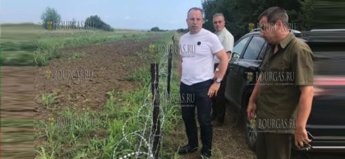 забор вдоль болгаро-румынской границы