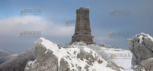 На Шипке выпал первый снег