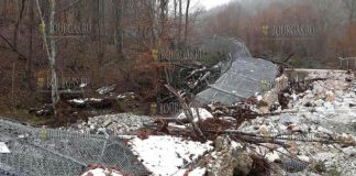 Ливни и оползни разрушили часть забора на болгаро-турецкой границе