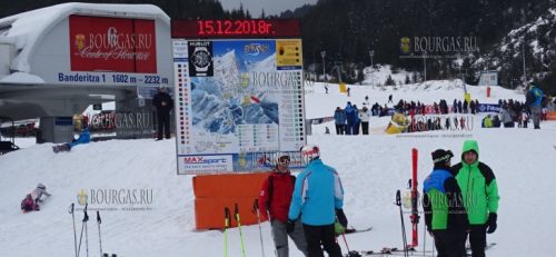 Открытие сезона на горнолыжном курорте Банско 15 декабря 2018 года