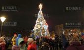 Рождественская елка в Софии ноябрь 2018