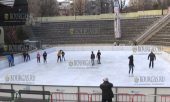 В болгарском городке Хасково заработал открытый каток