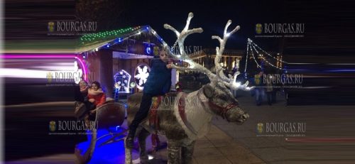 В Бургас пребывает Дед Мороз
