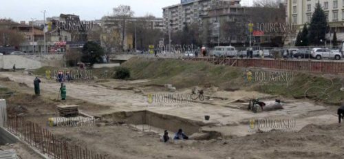 В центре Пловдива нашли древнеримскую улицу