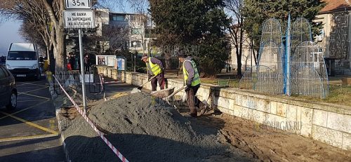 Улицы Поморие подготавливают к новому сезону