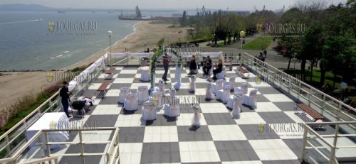 Свадебная церемония в Культурном Центре Морско казино в Бургасе