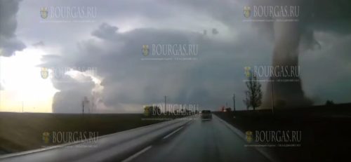 торнадо на Северо-Востоке Болгарии