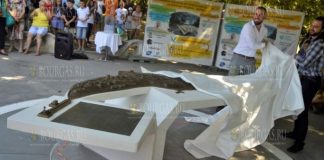 рельефная карта исторического ядра Морского сада Варны