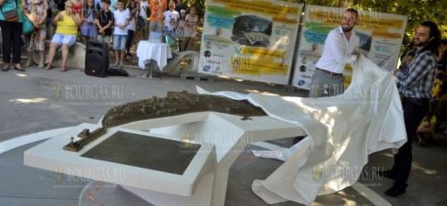 рельефная карта исторического ядра Морского сада Варны