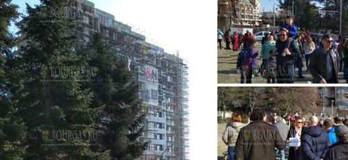 В Варне протестовали против строительства парка под Почивка