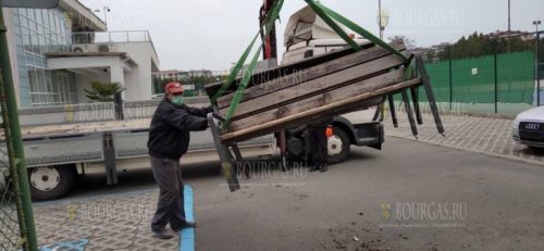 В скейт парке в Бургасе убрали скамейки