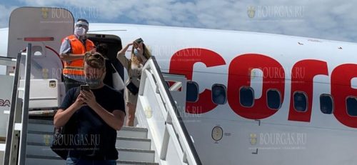 Сегодня аэропорт Бургаса - Сарафово, принял первый международный рейс компании Corendon