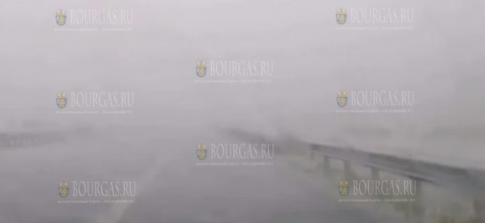 Буря пронеслась в районе пункта перехода Кулата на болгаро-греческой границе