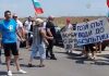 Протестующие заблокировали дорогу Варна - Русе в Болгарии