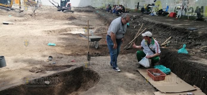 В Болгарии, в Бургасе завершены раскопки фракийского храма в комплексе Изгрев