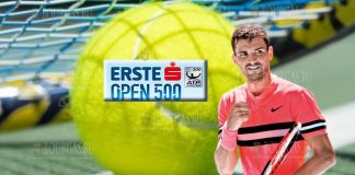 Григор Димитров на турнире ATP-500 в Вене