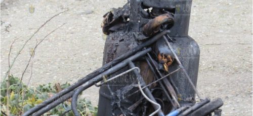 взрыв газового баллона в Болгарии