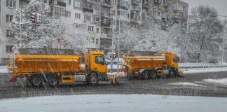 в Западной Болгарии выпал первый снег