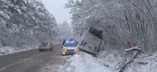 В Болгарии разбился турецкий автобус