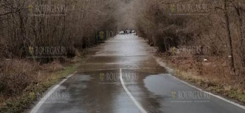 Дорога Ахтополь - Синеморец, оказалась затоплена