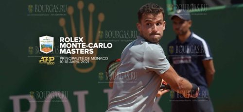 Григор Димитров на турнире Monte-Carlo Rolex Masters