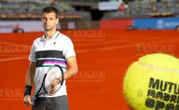 Григор Димитров на Mutua Madrid Open