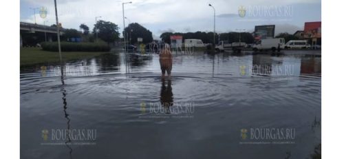 Сарафово затопило