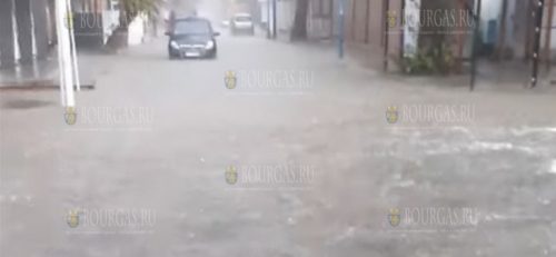 наводнение в Созополе 12 октября 2021 года