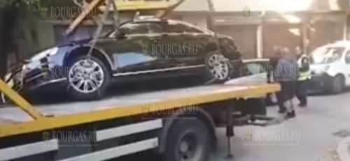 Паук в Пловдиве разбил дорогостоящий авто