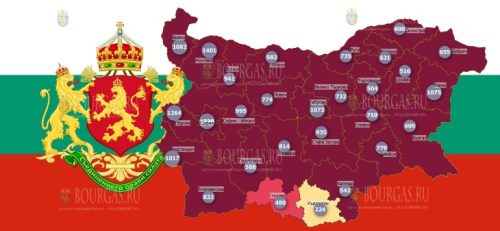 Болгария уже в темно-красной зоне по заболеваемости COVID