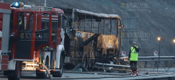 В Болгарии загорелся автобус, погибли 46 человек