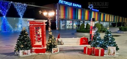 Рождественские огни украсят аэропорт Варны