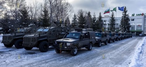 Силы специальных операций Болгарии получили новые бронемашины