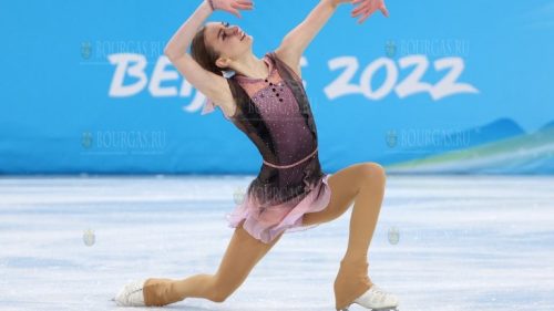 Болгарская фигуристка - Александра Фейгин на ОИ в Пекине -2022