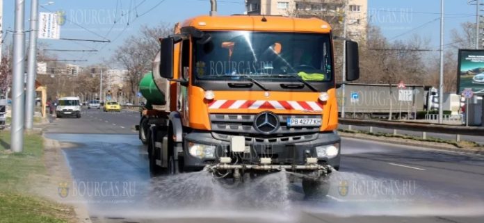 С понедельника начнут мыть Пловдив