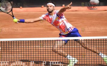 Григор Димитров а турнире ATP Masters 1000 - Italian Open