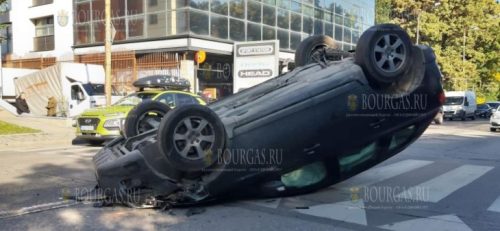 Авария осложнила движение по бул. Симеоновско шосе в Софии