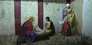 Кощунство в центре Софии на Рождество