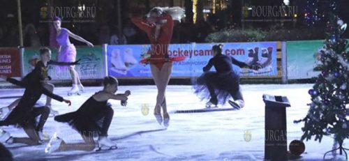 Саша Фейгин блистала в балете а льду «Щелкунчике» в Ледовом парке Софии