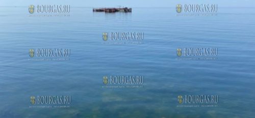 Спокойное море в Болгарии, редкость