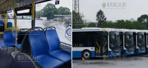 Новые электробусы в Варне
