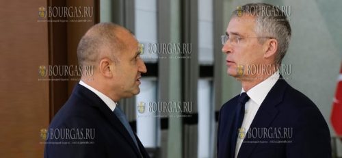 Румен Радев и Глава НАТО - Йенс Столтенберг