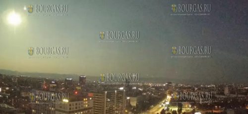 Над Болгарией летел метеорит, размером с футбольный мяч